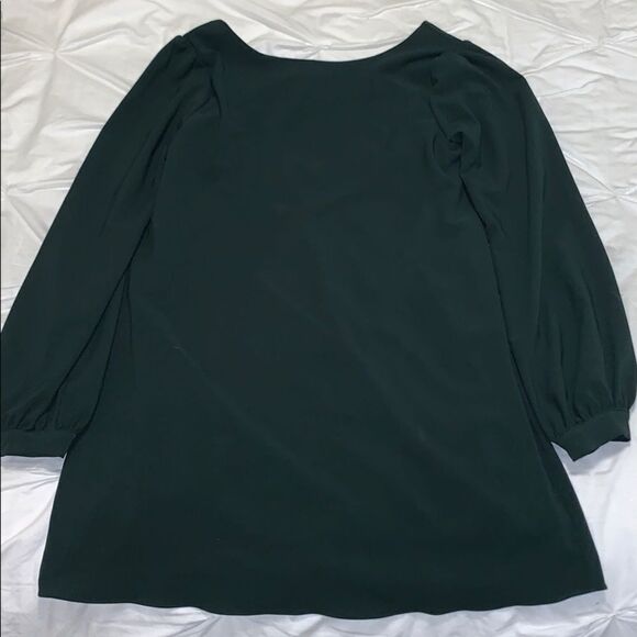 Lulus Forest Green Shift Dress - Picture 1 of 7
